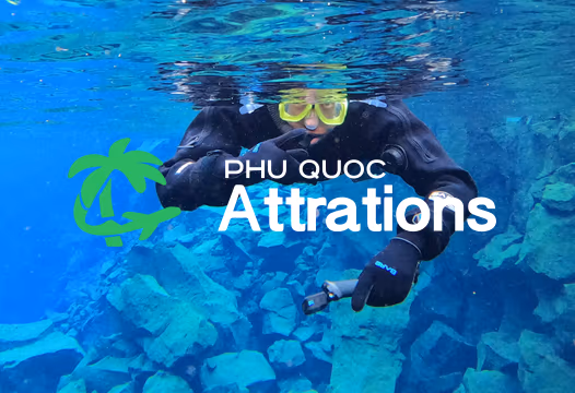 Phú Quốc Attractions — snorkelling in clear water